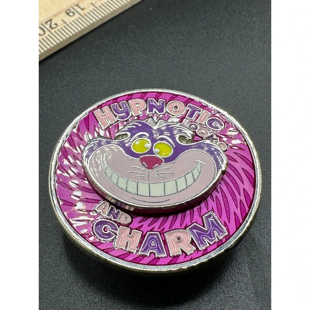 NWOT Alice in Wonderland Disney Store Pin Booster Set 2020 Spinner Cheshire Cat